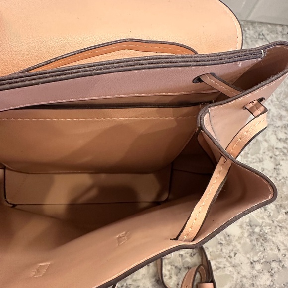 Pink Embroidered mini backpack - Picture 4 of 8